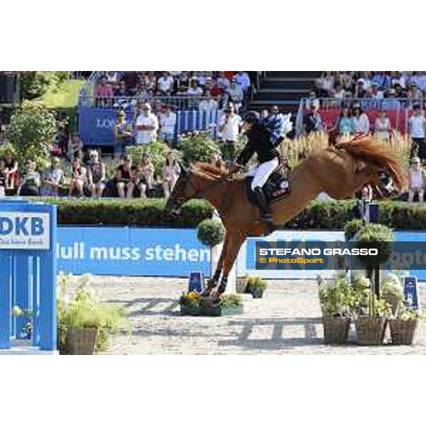 LGCT of Berlin - Grand Prix - Danielle G. Waldman (ISR) on Lizziemary - Berlin, Sommergarten - 27 July 2019 - ph.Stefano Grasso/LGCT