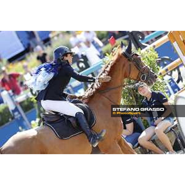 LGCT of Berlin - Grand Prix - Danielle G. Waldman (ISR) on Lizziemary - Berlin, Sommergarten - 27 July 2019 - ph.Stefano Grasso/LGCT