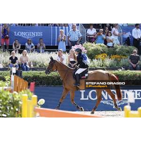 LGCT of Berlin - Grand Prix - Danielle G. Waldman (ISR) on Lizziemary - Berlin, Sommergarten - 27 July 2019 - ph.Stefano Grasso/LGCT