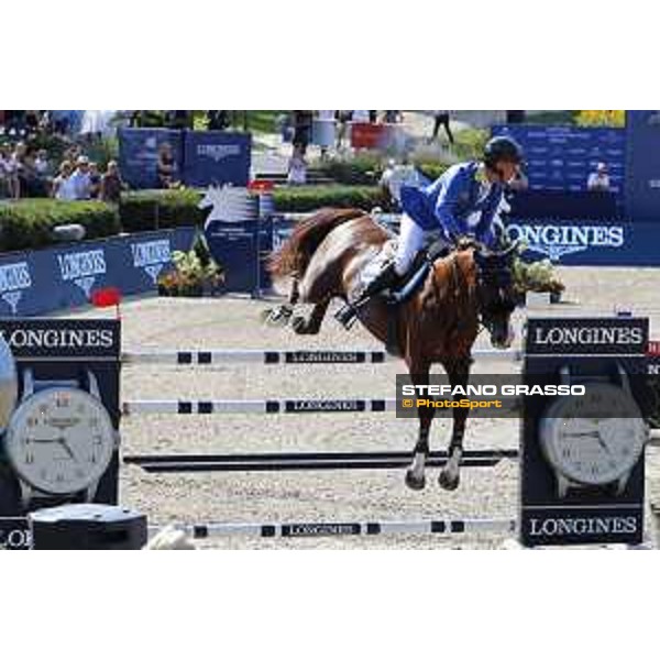 LGCT of Berlin - Grand Prix - Christian Ahlmann (GER) on Take A Chance on me Z - Berlin, Sommergarten - 27 July 2019 - ph.Stefano Grasso/LGCT