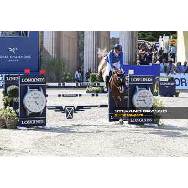 LGCT of Berlin - Grand Prix - Christian Ahlmann (GER) on Take A Chance on me Z - Berlin, Sommergarten - 27 July 2019 - ph.Stefano Grasso/LGCT