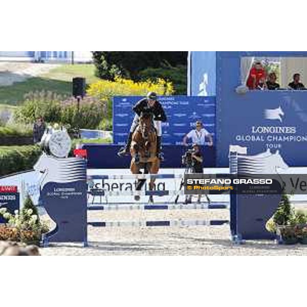 LGCT of Berlin - Grand Prix - Frank Schuttert (NED) on Queensland E - Berlin, Sommergarten - 27 July 2019 - ph.Stefano Grasso/LGCT
