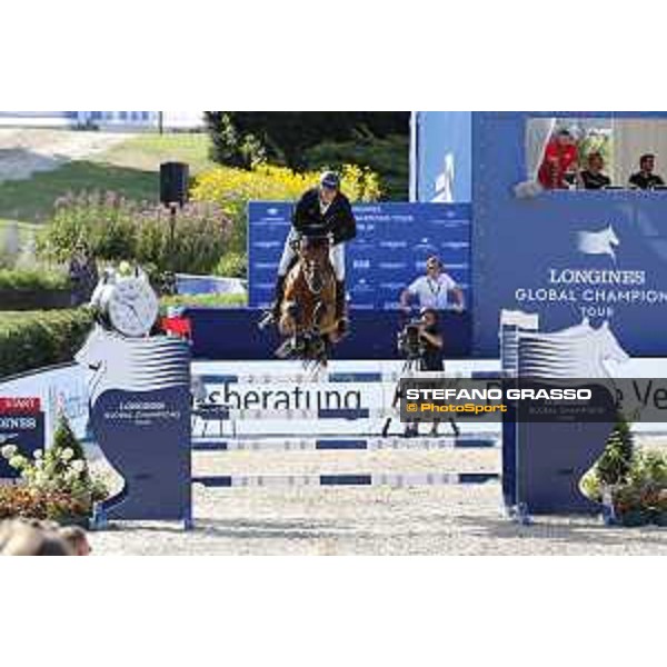 LGCT of Berlin - Grand Prix - Frank Schuttert (NED) on Queensland E - Berlin, Sommergarten - 27 July 2019 - ph.Stefano Grasso/LGCT