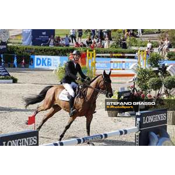 LGCT of Berlin - Grand Prix - Frank Schuttert (NED) on Queensland E - Berlin, Sommergarten - 27 July 2019 - ph.Stefano Grasso/LGCT
