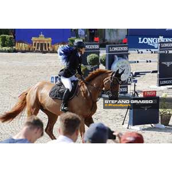 LGCT of Berlin - Grand Prix - Danielle G. Waldman (ISR) on Lizziemary - Berlin, Sommergarten - 27 July 2019 - ph.Stefano Grasso/LGCT