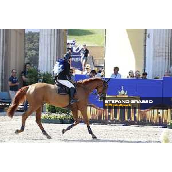 LGCT of Berlin - Grand Prix - Danielle G. Waldman (ISR) on Lizziemary - Berlin, Sommergarten - 27 July 2019 - ph.Stefano Grasso/LGCT