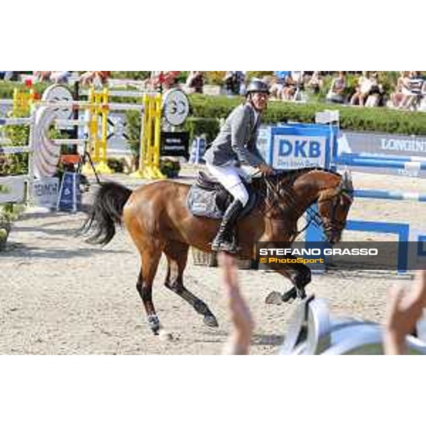 LGCT of Berlin - Grand Prix - Ludger Beerbaum (GER) on Cool Feeling - Berlin, Sommergarten - 27 July 2019 - ph.Stefano Grasso/LGCT