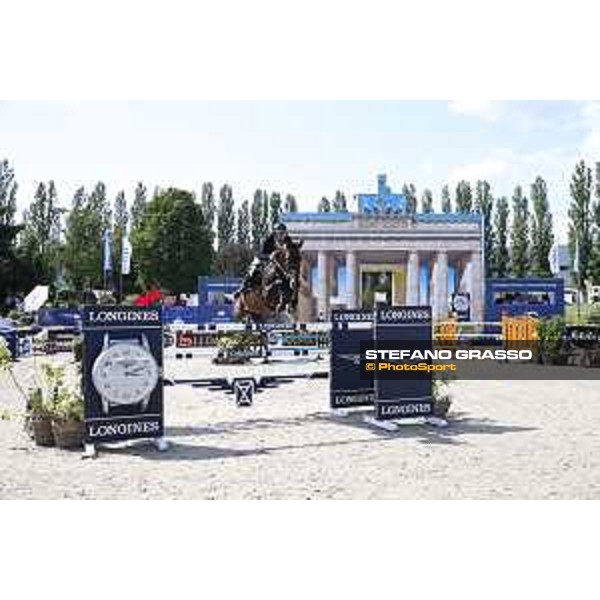 LGCT of Berlin - Grand Prix - Nayel Nassar (EGY) on Lucifer V - Berlin, Sommergarten - 27 July 2019 - ph.Stefano Grasso/LGCT