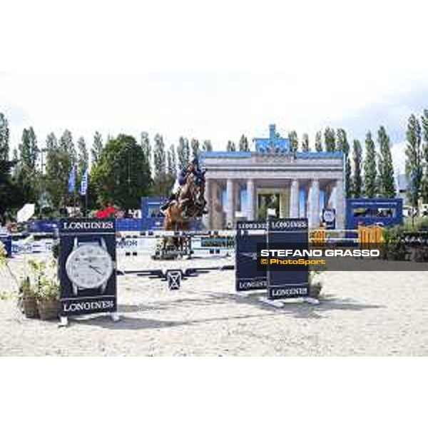 LGCT of Berlin - Grand Prix - William Whitaker (GBR) on RMF Cadeau de Muze - Berlin, Sommergarten - 27 July 2019 - ph.Stefano Grasso/LGCT