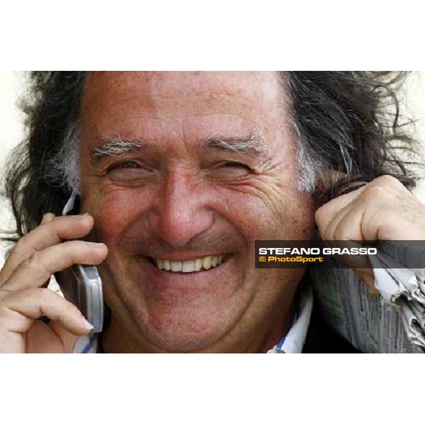 trainer Riccardo Menichetti pictured at San Siro Milano, 20th june 2009 ph. Stefano Grasso