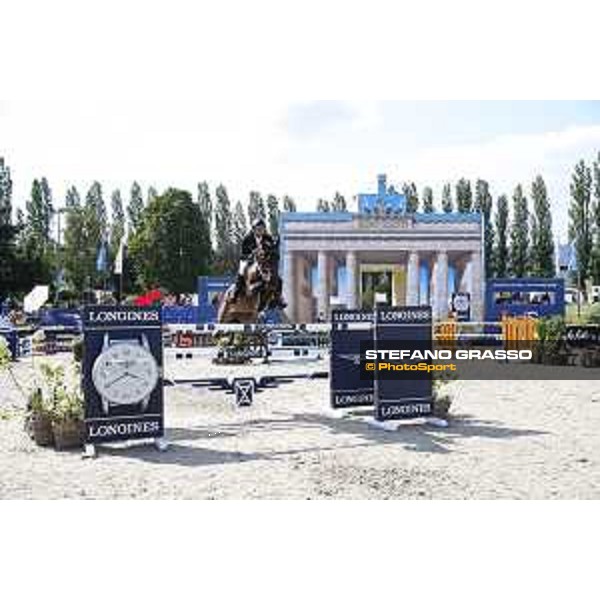 LGCT of Berlin - Grand Prix - Marco Kutscher (GER) on Chades of Blue - Berlin, Sommergarten - 27 July 2019 - ph.Stefano Grasso/LGCT