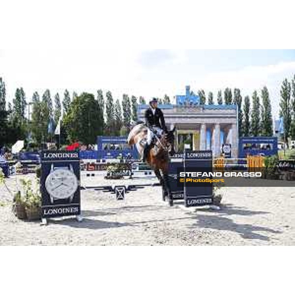 LGCT of Berlin - Grand Prix - Marco Kutscher (GER) on Chades of Blue - Berlin, Sommergarten - 27 July 2019 - ph.Stefano Grasso/LGCT