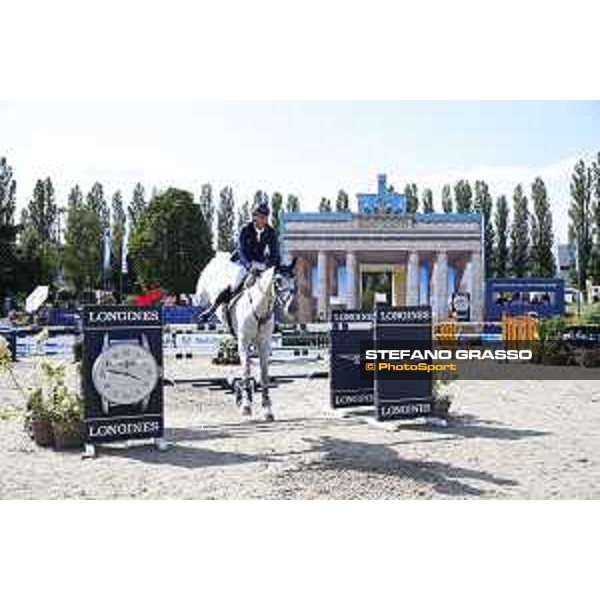 LGCT of Berlin - Grand Prix - Daniel Deusser (GER) on Jasmien v. Bisschop - Berlin, Sommergarten - 27 July 2019 - ph.Stefano Grasso/LGCT