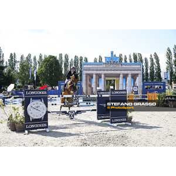 LGCT of Berlin - Grand Prix - Scott Brash (GBR) on Hello M?Lady - Berlin, Sommergarten - 27 July 2019 - ph.Stefano Grasso/LGCT