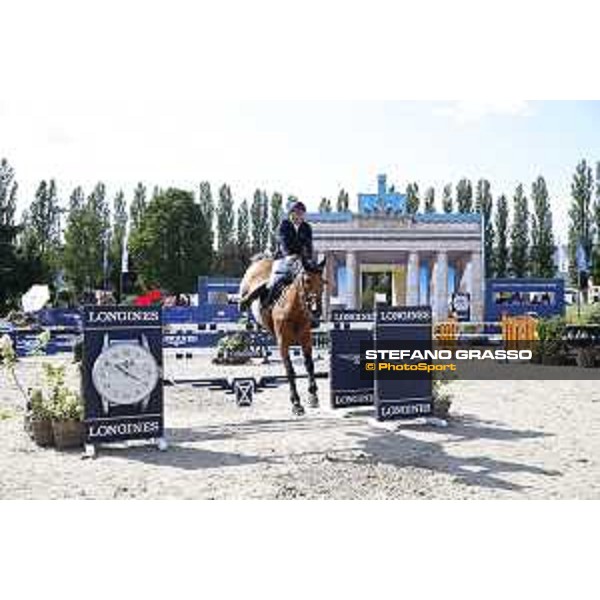 LGCT of Berlin - Grand Prix - Roger Yves Bost (FRA) on Castleforbes Talitha - Berlin, Sommergarten - 27 July 2019 - ph.Stefano Grasso/LGCT