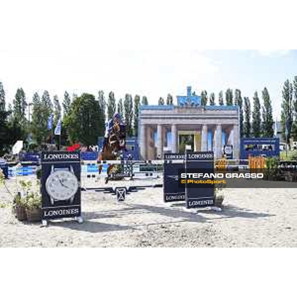 LGCT of Berlin - Grand Prix - Christian Ahlmann (GER) on Take A Chance on me Z - Berlin, Sommergarten - 27 July 2019 - ph.Stefano Grasso/LGCT