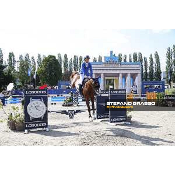 LGCT of Berlin - Grand Prix - Christian Ahlmann (GER) on Take A Chance on me Z - Berlin, Sommergarten - 27 July 2019 - ph.Stefano Grasso/LGCT