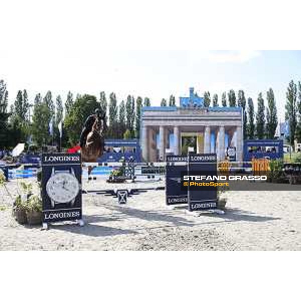 LGCT of Berlin - Grand Prix - Emanuele Gaudiano (ITA) on Kingston van het Eikenhof - Berlin, Sommergarten - 27 July 2019 - ph.Stefano Grasso/LGCT