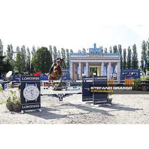 LGCT of Berlin - Grand Prix - Danielle G. Waldman (ISR) on Lizziemary - Berlin, Sommergarten - 27 July 2019 - ph.Stefano Grasso/LGCT