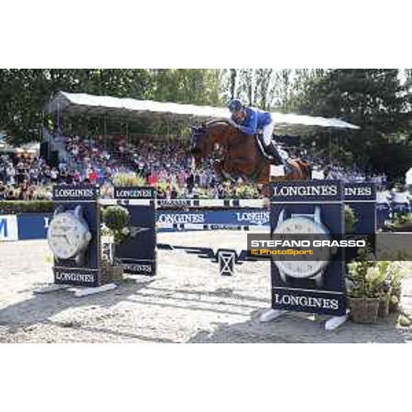 LGCT of Berlin - Grand Prix - Christian Ahlmann (GER) on Take A Chance on me Z - Berlin, Sommergarten - 27 July 2019 - ph.Stefano Grasso/LGCT