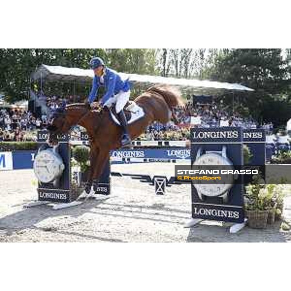 LGCT of Berlin - Grand Prix - Christian Ahlmann (GER) on Take A Chance on me Z - Berlin, Sommergarten - 27 July 2019 - ph.Stefano Grasso/LGCT