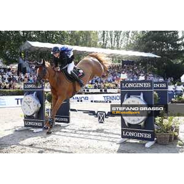 LGCT of Berlin - Grand Prix - Danielle G. Waldman (ISR) on Lizziemary - Berlin, Sommergarten - 27 July 2019 - ph.Stefano Grasso/LGCT