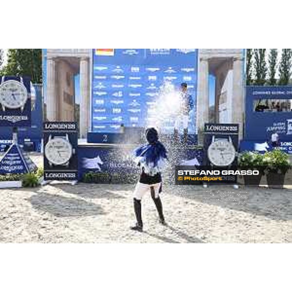 LGCT of Berlin - Grand Prix Prize giving ceremony - Champagne shower - Berlin, Sommergarten - 27 July 2019 - ph.Stefano Grasso/LGCT