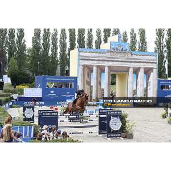 LGCT of Berlin - Titouan Schumacher (FRA) on Eliot Brimbelles Z - Berlin, Sommergarten - 28 July 2019 - ph.Stefano Grasso/LGCT