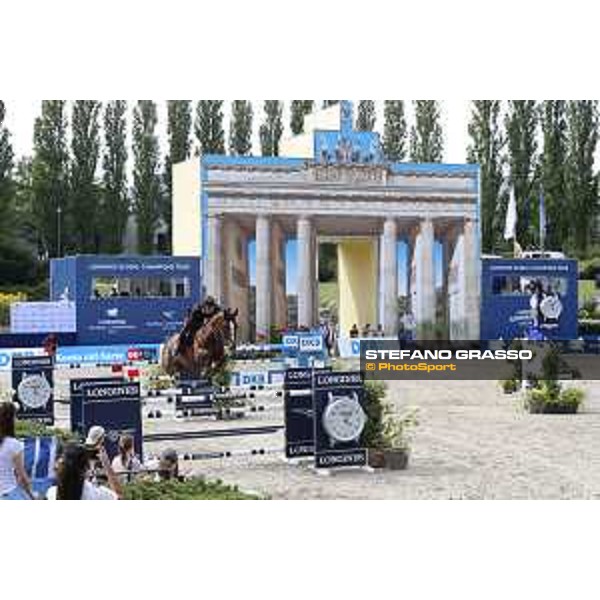 LGCT of Berlin - Emanuele Gaudiano (ITA) on Kingston van het Eikenhof - Berlin, Sommergarten - 28 July 2019 - ph.Stefano Grasso/LGCT