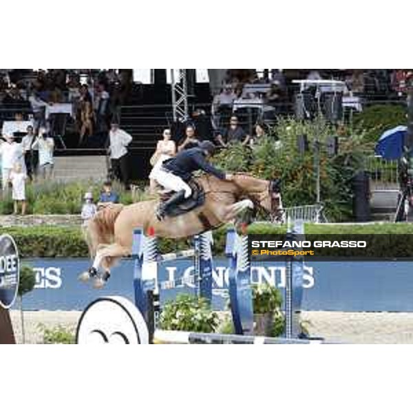 LGCT of Berlin - Roger Yves Bost (FRA) on Casteforbes Vladimir - Berlin, Sommergarten - 28 July 2019 - ph.Stefano Grasso/LGCT