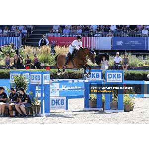 LGCT of Berlin - Jennifer Gates (USA) on Monaco - Berlin, Sommergarten - 26 July 2019 - ph.Stefano Grasso/LGCT