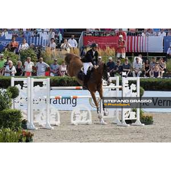 LGCT of Berlin - Pieter Devos (BEL) on Jade v. Bisschop - Berlin, Sommergarten - 28 July 2019 - ph.Stefano Grasso/LGCT