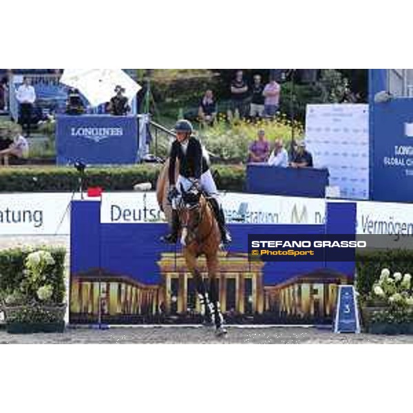 LGCT of Berlin - Cindy van der Straten (BEL) on Urban de Rohan - Berlin, Sommergarten - 28 July 2019 - ph.Stefano Grasso/LGCT