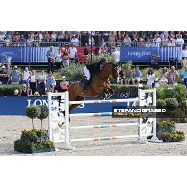 LGCT of Berlin - Cindy van der Straten (BEL) on Urban de Rohan - Berlin, Sommergarten - 28 July 2019 - ph.Stefano Grasso/LGCT