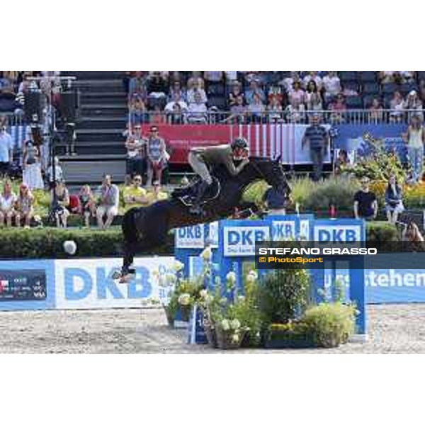 LGCT of Berlin - Alberto Zorzi (ITA) on Cinsey - Berlin, Sommergarten - 28 July 2019 - ph.Stefano Grasso/LGCT