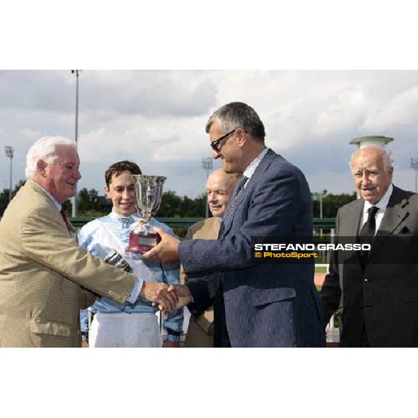 the winning connection of Premio Mario Incisa della Rocchetta with. avv. Pio Bruni and dott. Francesco Ruffo della Scaletta Milano, 20th june 2009 ph. Stefano Grasso