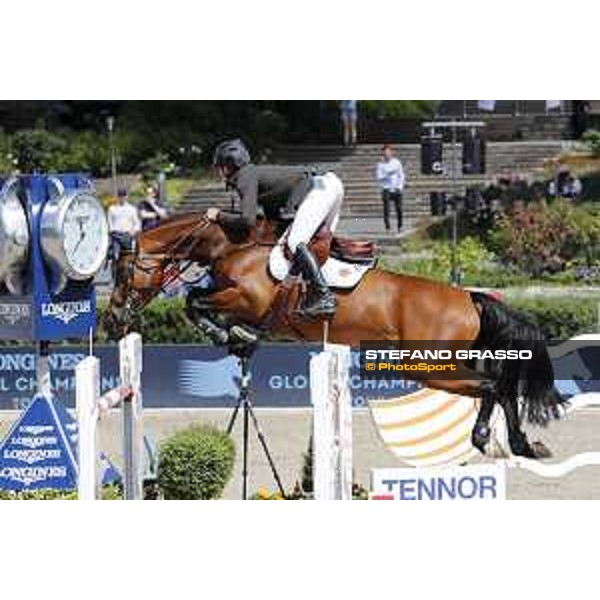 LGCT of Berlin - Daniel Bluman (ISR) on Colestina H - Berlin, Sommergarten - 27 July 2019 - ph.Stefano Grasso/LGCT