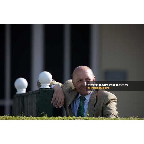 trainer Luciano D\' Auria pictured at San Siro Milano, 20th june 2009 ph. Stefano Grasso