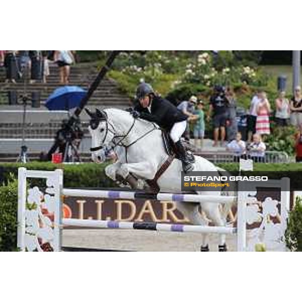 LGCT of Berlin - Gerco Schroder (NED) on Glock?s Cognac Champblanc - Berlin, Sommergarten - 27 July 2019 - ph.Stefano Grasso/LGCT