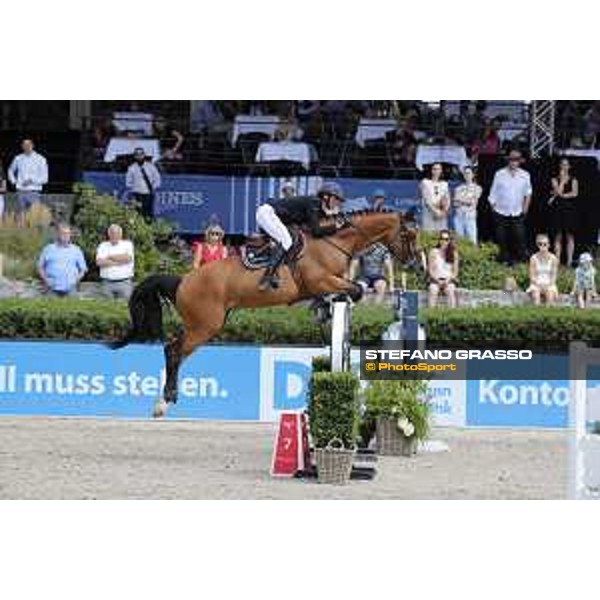 LGCT of Berlin - Cindy van der Straten (BEL) on Urban de Rohan - Berlin, Sommergarten - 27 July 2019 - ph.Stefano Grasso/LGCT