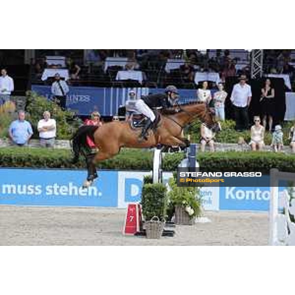 LGCT of Berlin - Cindy van der Straten (BEL) on Urban de Rohan - Berlin, Sommergarten - 27 July 2019 - ph.Stefano Grasso/LGCT