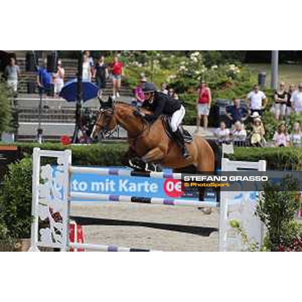 LGCT of Berlin - Cindy van der Straten (BEL) on Urban de Rohan - Berlin, Sommergarten - 27 July 2019 - ph.Stefano Grasso/LGCT