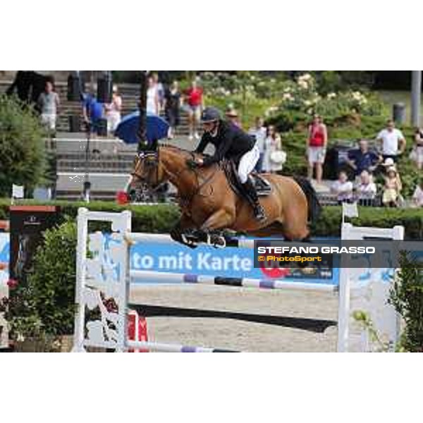 LGCT of Berlin - Cindy van der Straten (BEL) on Urban de Rohan - Berlin, Sommergarten - 27 July 2019 - ph.Stefano Grasso/LGCT