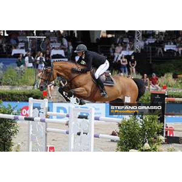 LGCT of Berlin - Cindy van der Straten (BEL) on Urban de Rohan - Berlin, Sommergarten - 27 July 2019 - ph.Stefano Grasso/LGCT