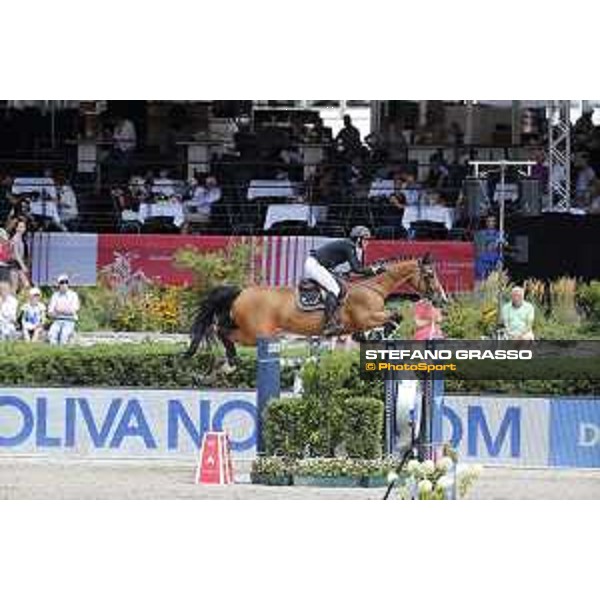 LGCT of Berlin - Cindy van der Straten (BEL) on Urban de Rohan - Berlin, Sommergarten - 27 July 2019 - ph.Stefano Grasso/LGCT