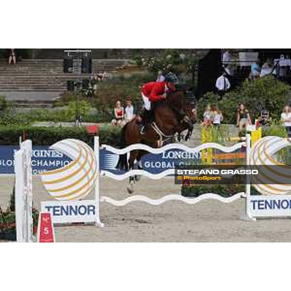 LGCT of Berlin - Pius Schwizer (SUI) on Living The Dream - Berlin, Sommergarten - 27 July 2019 - ph.Stefano Grasso/LGCT