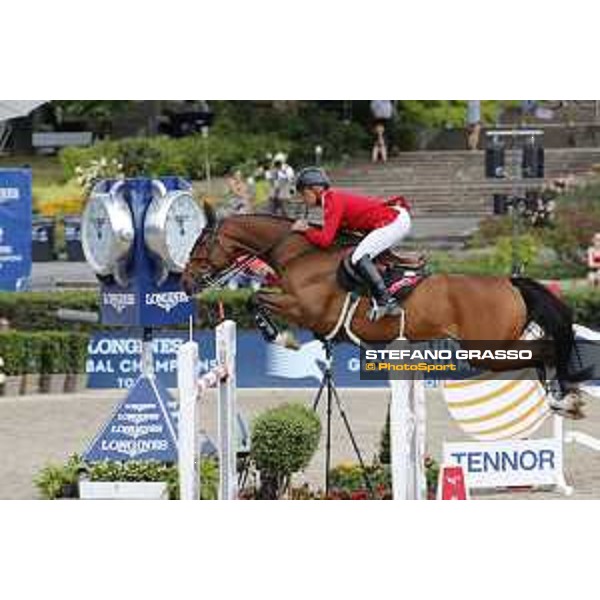 LGCT of Berlin - Pius Schwizer (SUI) on Living The Dream - Berlin, Sommergarten - 27 July 2019 - ph.Stefano Grasso/LGCT