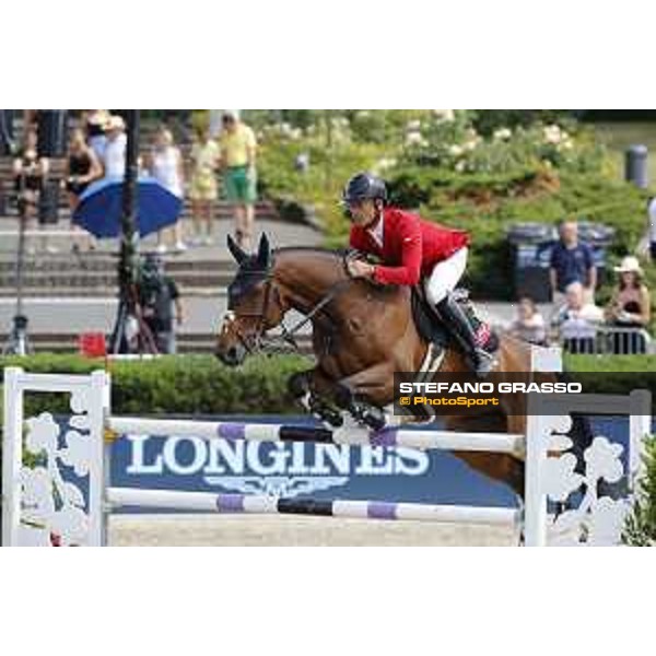 LGCT of Berlin - Pius Schwizer (SUI) on Living The Dream - Berlin, Sommergarten - 27 July 2019 - ph.Stefano Grasso/LGCT