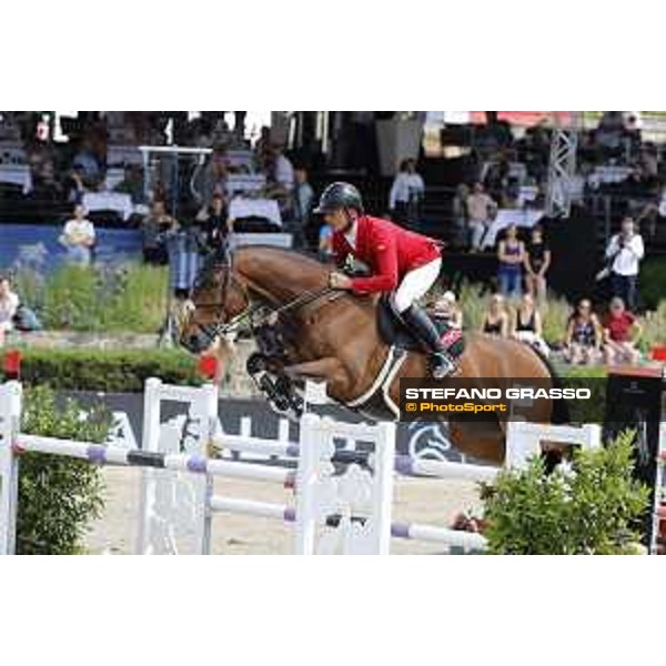LGCT of Berlin - Pius Schwizer (SUI) on Living The Dream - Berlin, Sommergarten - 27 July 2019 - ph.Stefano Grasso/LGCT