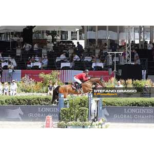 LGCT of Berlin - Pius Schwizer (SUI) on Living The Dream - Berlin, Sommergarten - 27 July 2019 - ph.Stefano Grasso/LGCT